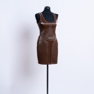 Mugler Embossed Dress