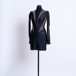 Mugler Illusion Dress