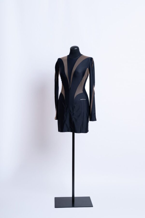 Mugler Illusion Dress